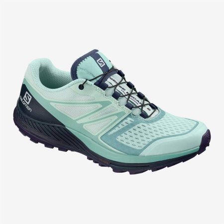 Salomon SENSE ESCAPE 2 W Womens Trail Running Shoes Light Green UK CMNQ